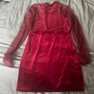 Free people velvet mini size small worn once